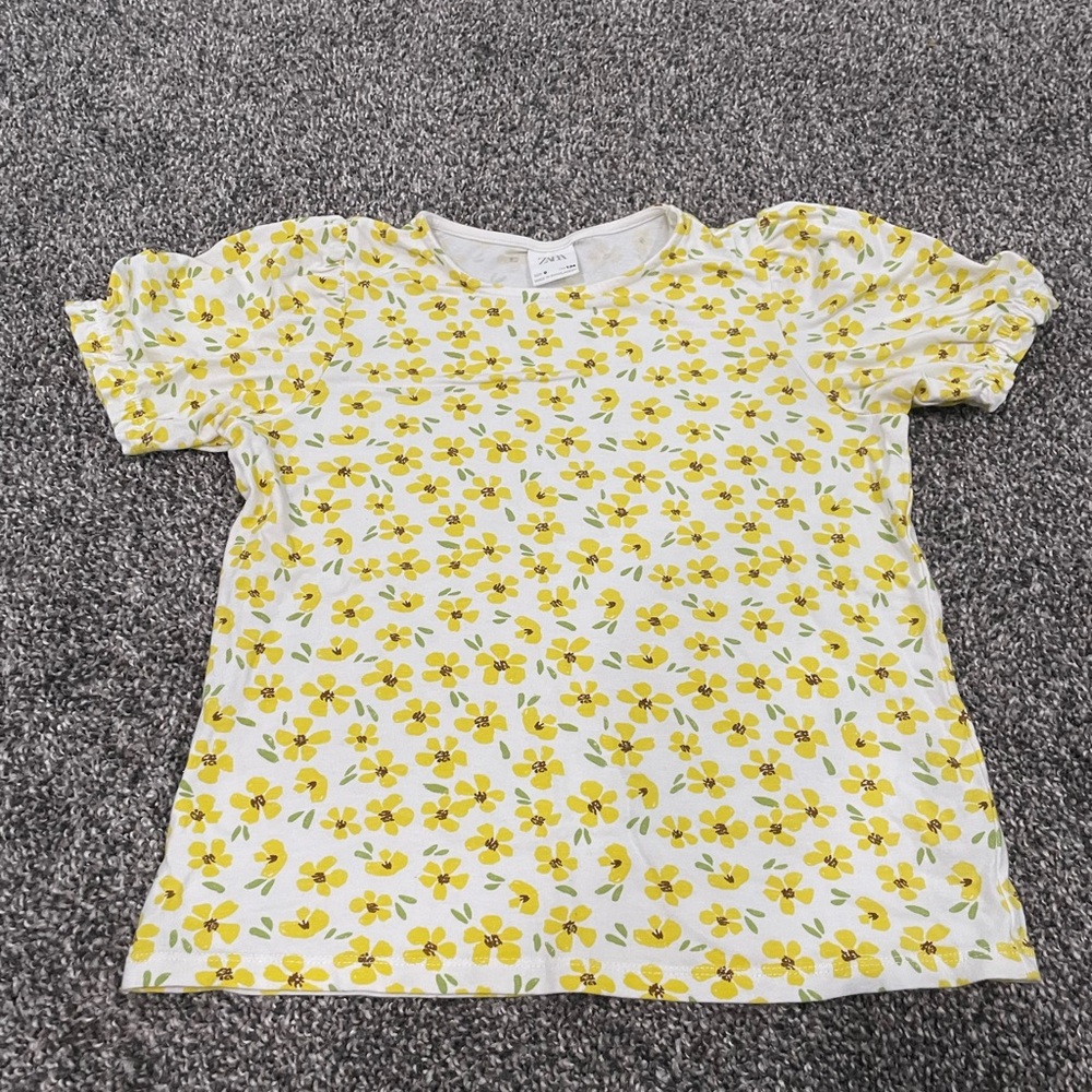 Zara Girls Floral Tee